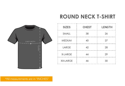 Krach Round Neck Dense Men's Solid T-shirt