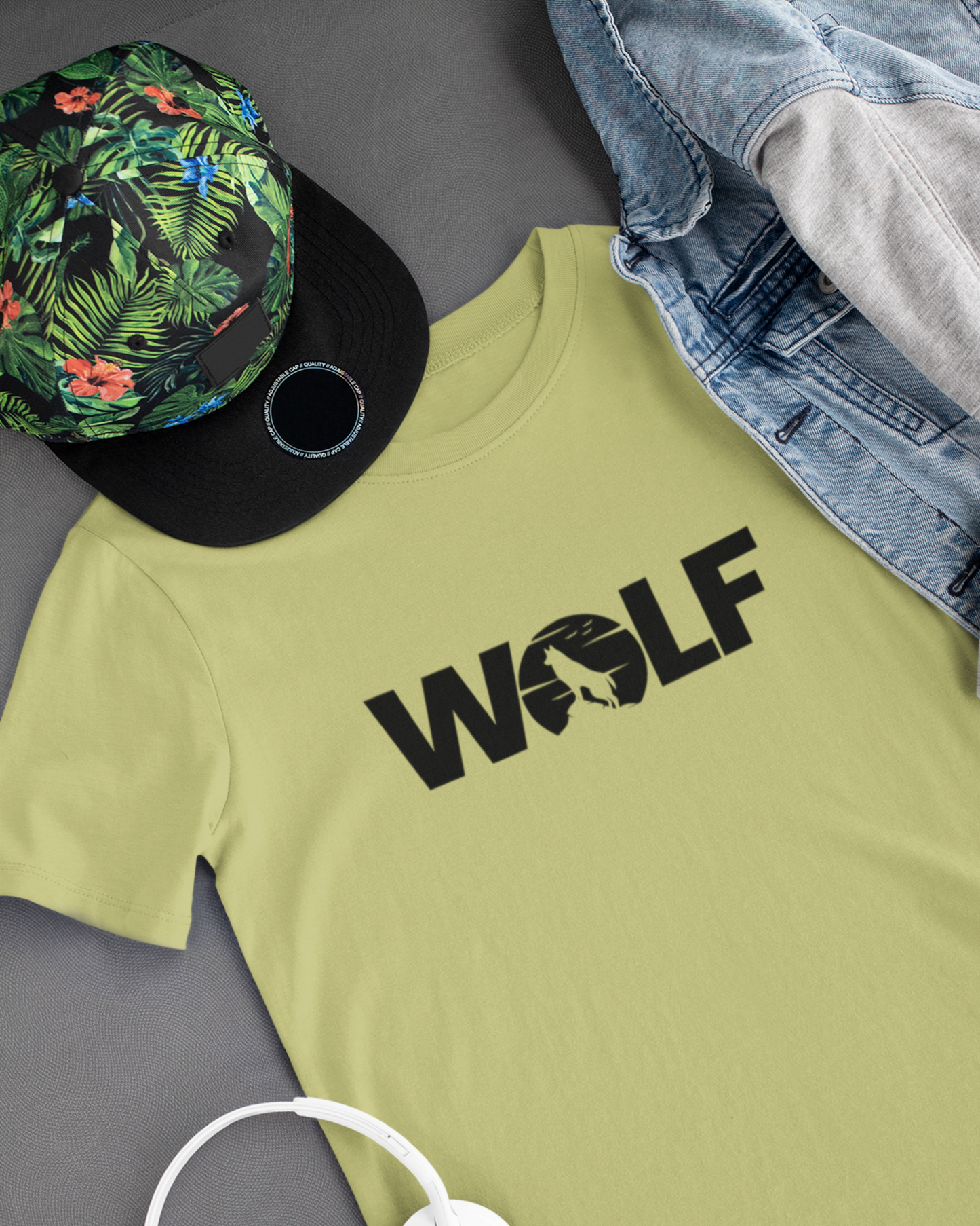 Wolf Classic Round Neck T-Shirt