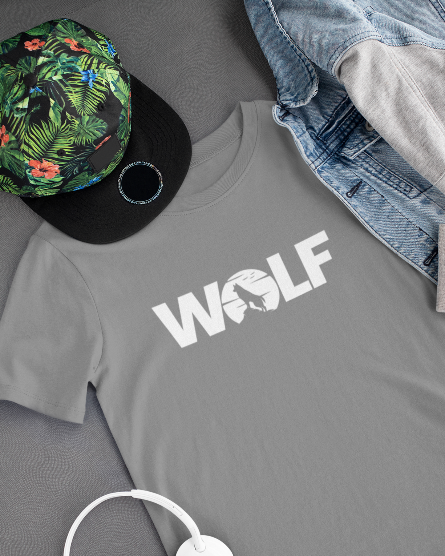 Wolf Classic Round Neck T-Shirt